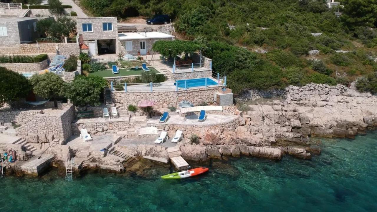 Villa sea oasis Ratac Slano Esterno foto
