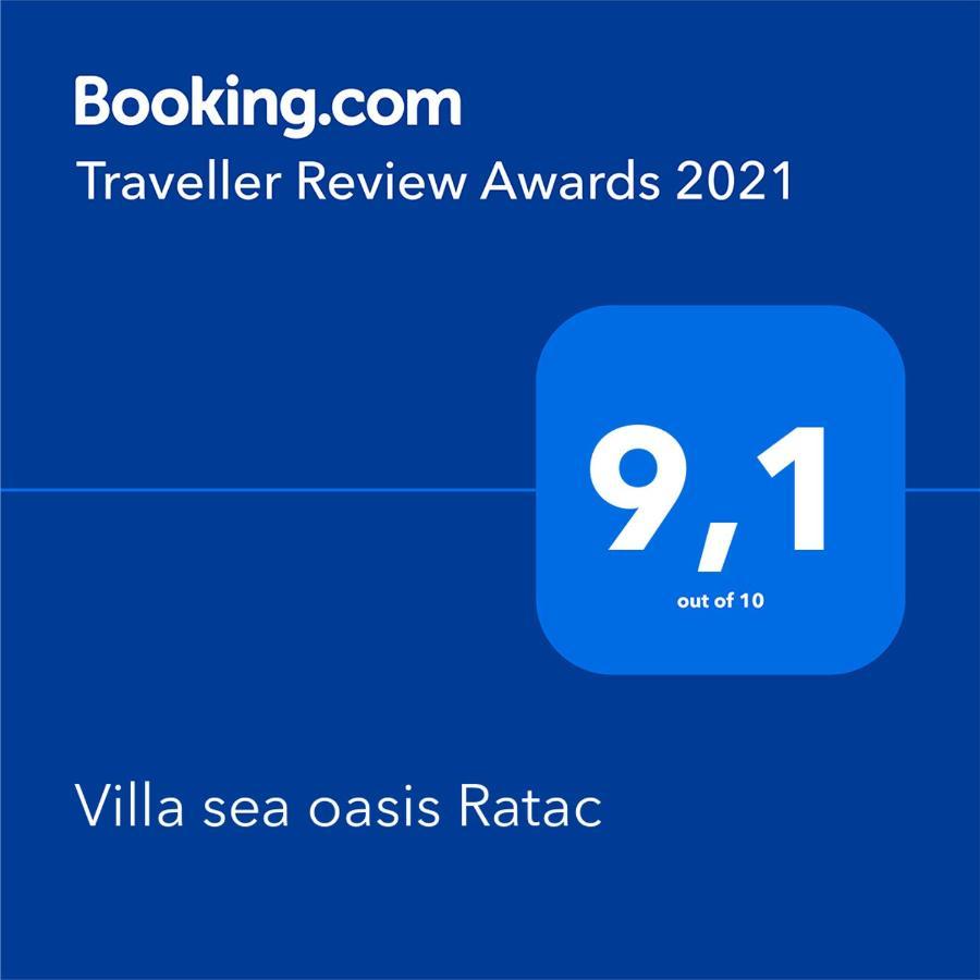 Villa sea oasis Ratac Slano Esterno foto