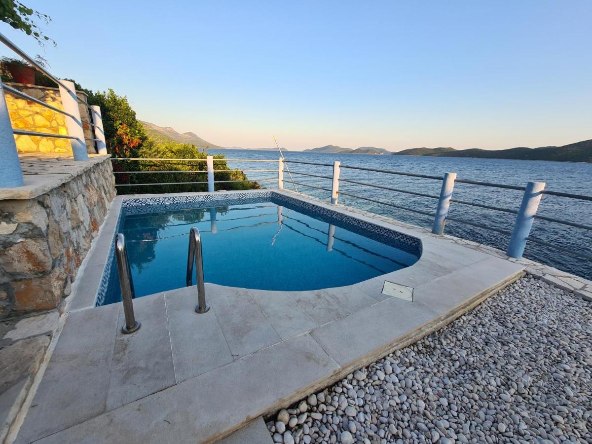 Villa sea oasis Ratac Slano Esterno foto