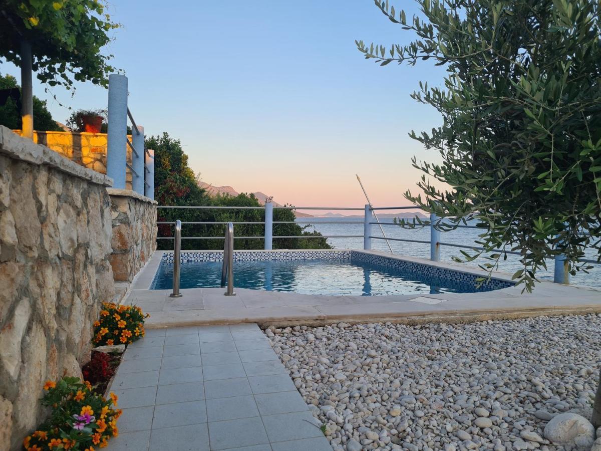 Villa sea oasis Ratac Slano Esterno foto